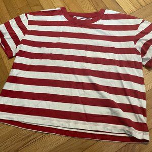 Madewell Striped Crop